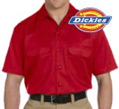 Dickies 1574  65%Poly/35% Cotton Mens Short Sleeve Work Shirt
