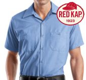 Red Kap SP24 Short Sleeve Industrial Work Shirt