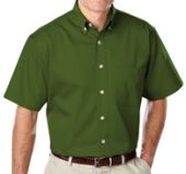 B8213SG  Men&#39;s Short Sleeve Cotton Twill, with pocket