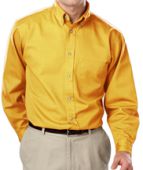 B8213G  Men's Long Sleeve Cotton Twill, with pocket