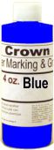 Crown 4 oz. #432 Super Marking Ink, Blue