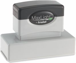 Texas Notary Maxlight XL2-185 Pre-Inked Stamp, Rectangular