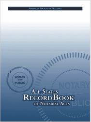 All States Notary Record Book