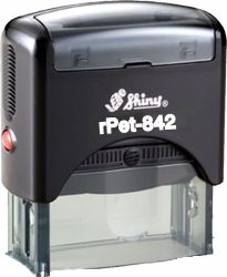 Shiny rPet-842 Self Inking Stamp