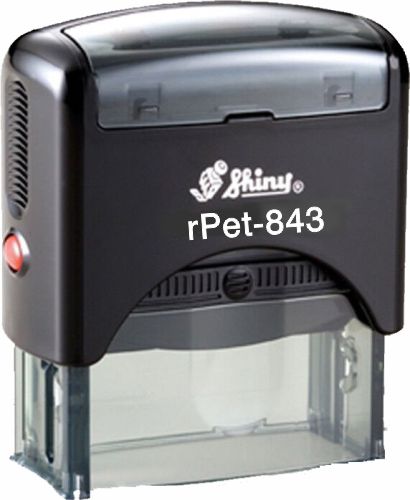 Shiny rPet-843 Self Inking Stamp