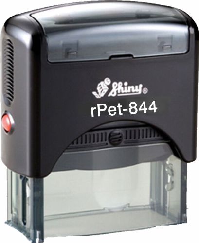 Shiny rPet-844 Self Inking Stamp - Texas Notary