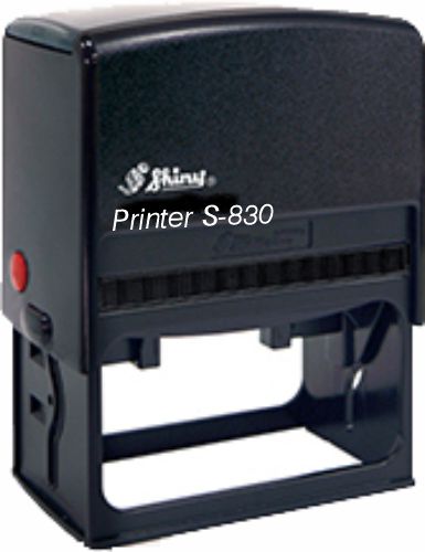 Shiny  S-830 Self Inking Stamp