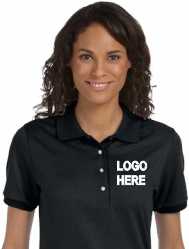 Jerzees 437W Ladies Short Sleeve Polo w/Logo Only - FNB or FCB , SM-XL