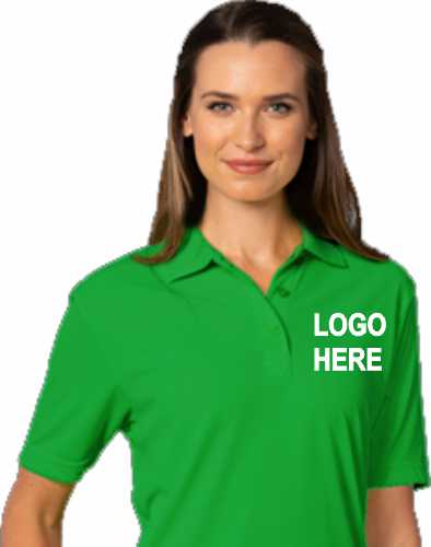 BG6300 Ladies Short Sleeve Polo w/Logo Only - FNB or FCB,  3XL -4 XL