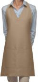 DayStar 300  V-neck Tuxedo Two Pocket Bib Apron